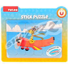 6 PCE- MAGNETIC STICK PUZZLE - TRANSPORT (Pack of 1)  6 PCE- MAGNETIC STICK PUZZLE - TRANSPORT (Pack of 1)